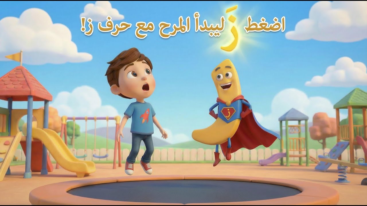لعبة تعليمية: اكتشف حرف الزاي معنا! 🧩 | تعلم حرف الزاي باللعب للأطفال