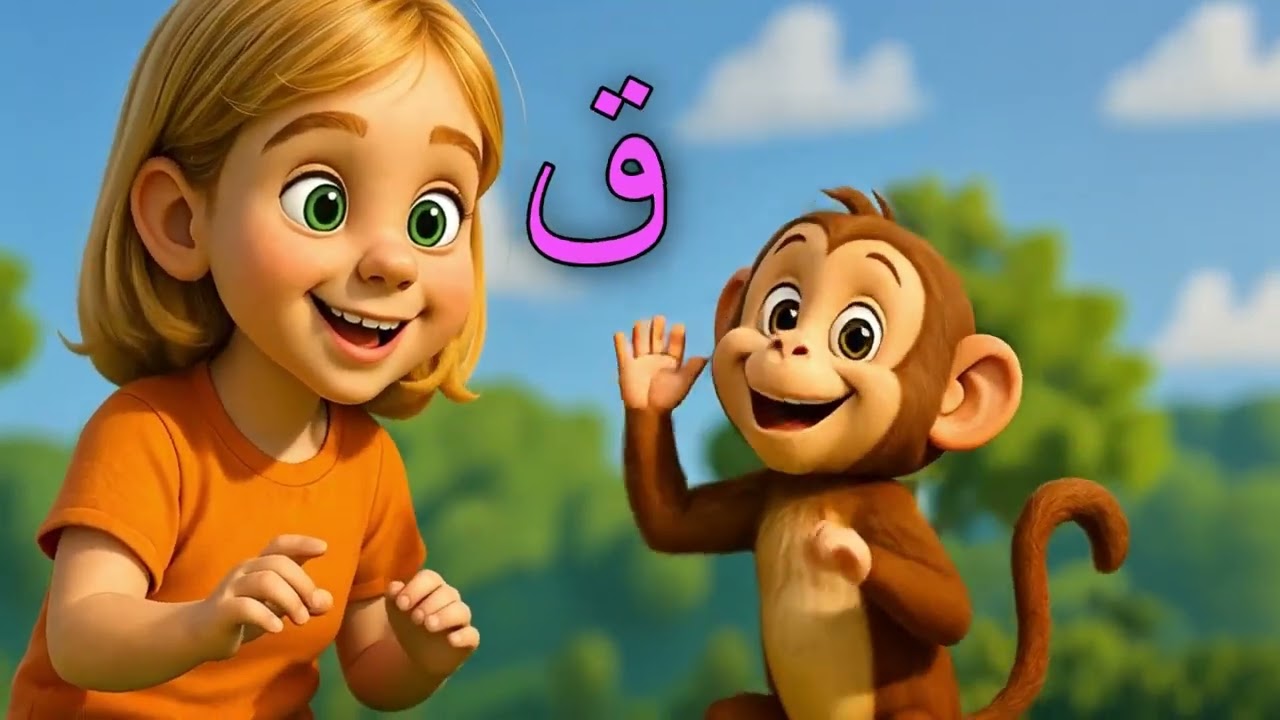 حرف القاف | تعليم الحروف العربية للأطفال | قَ قُ قِ - Learn Arabic Letter Qaaf for Kids