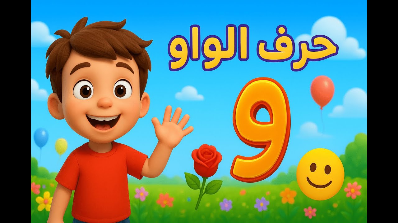 أغنية حرف الواو | لعبة الأسئلة للأطفال | تعليم الحروف العربية بطريقة ممتعة