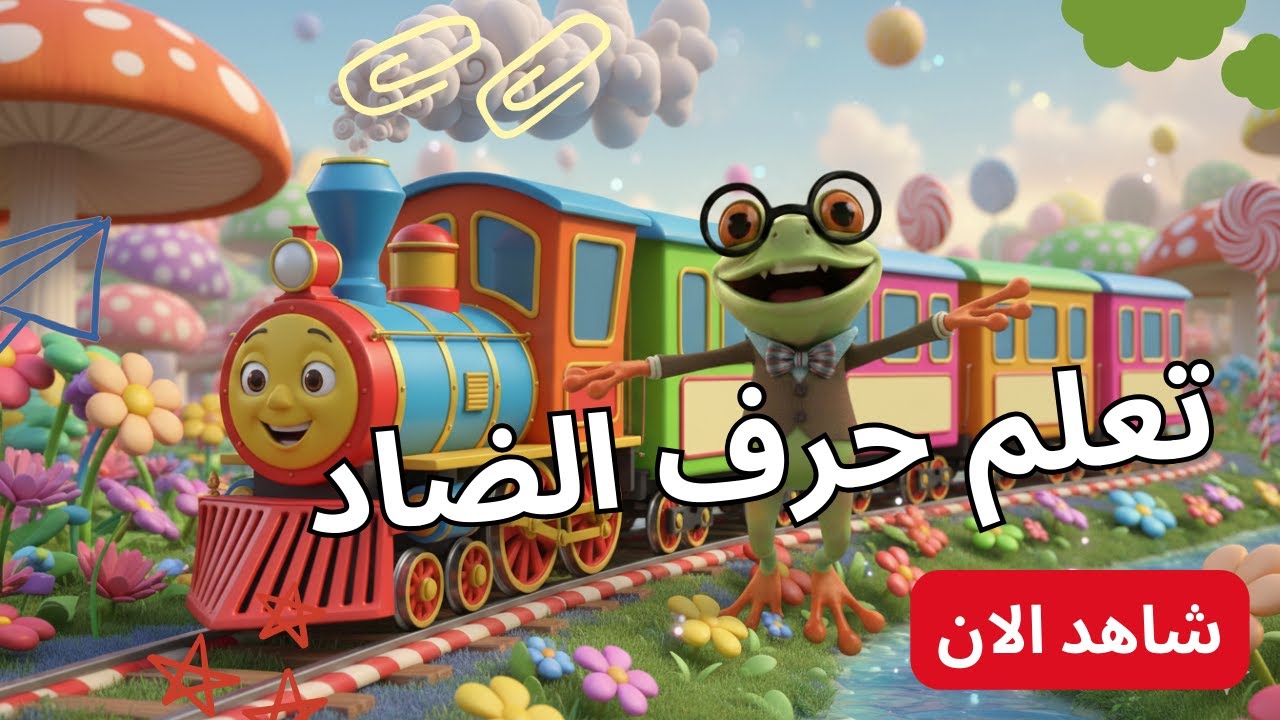 حرف الضاد للأطفال 🎵 | الضاد حرفنا العربي المميز - تعلم صوت وكلمات حرف الضاد