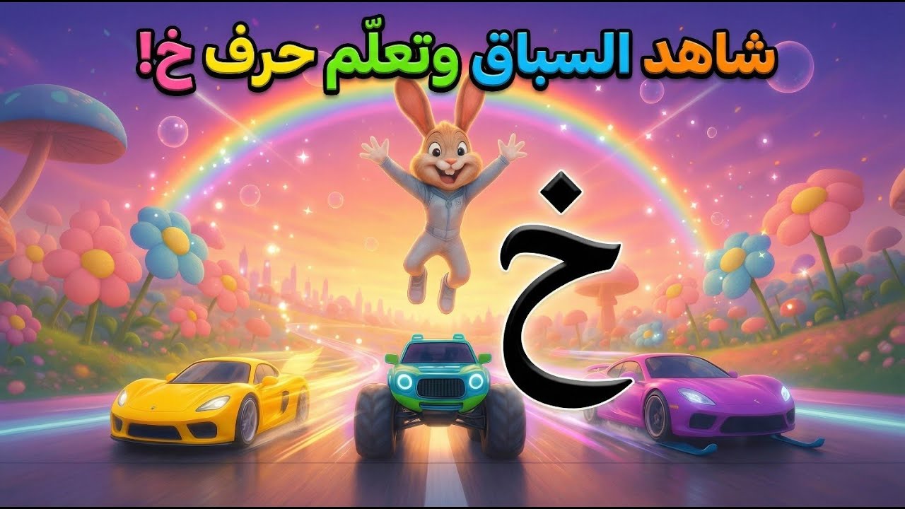 أين يختبئ حرف الخاء؟ 🕵️ | لعبة البحث السريع