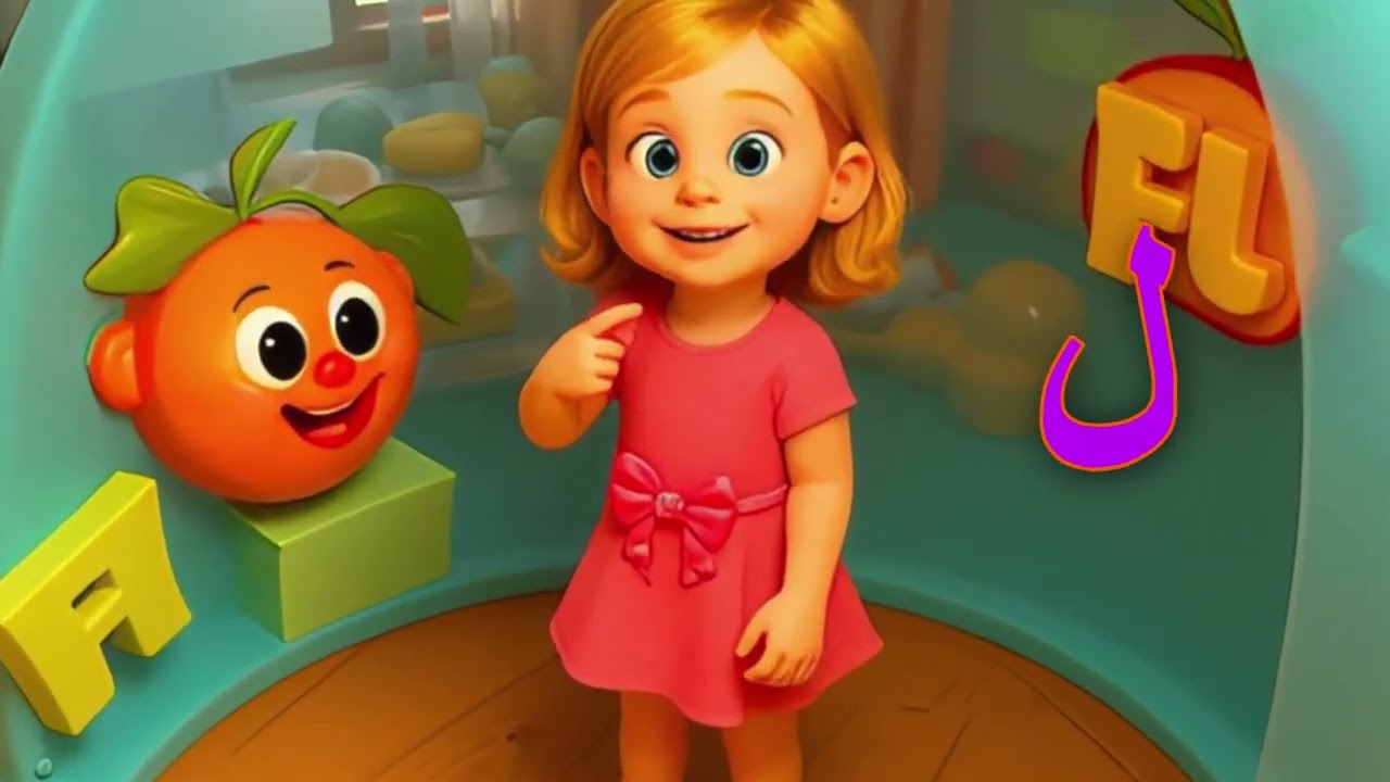 حرف اللام | تعليم الحروف العربية للأطفال | لَ لُ لِ | Learn Arabic Letter Laam for Kids