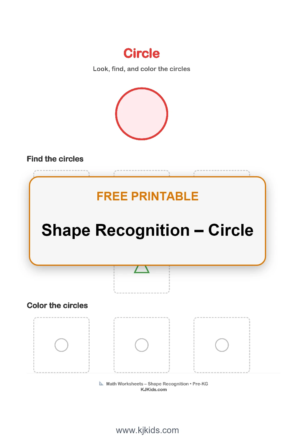 Shape Recognition – Circle
