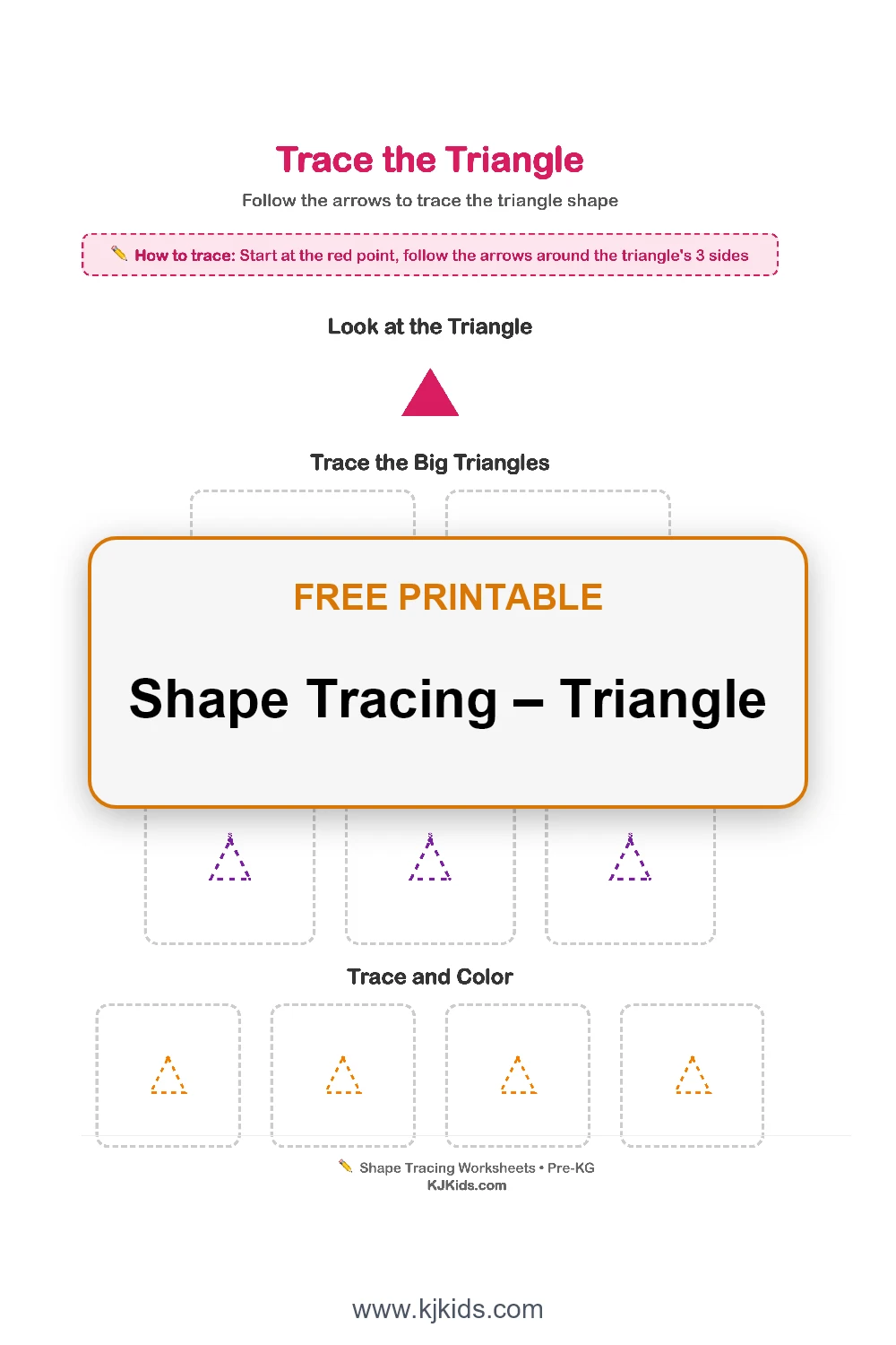 Shape Tracing – Triangle